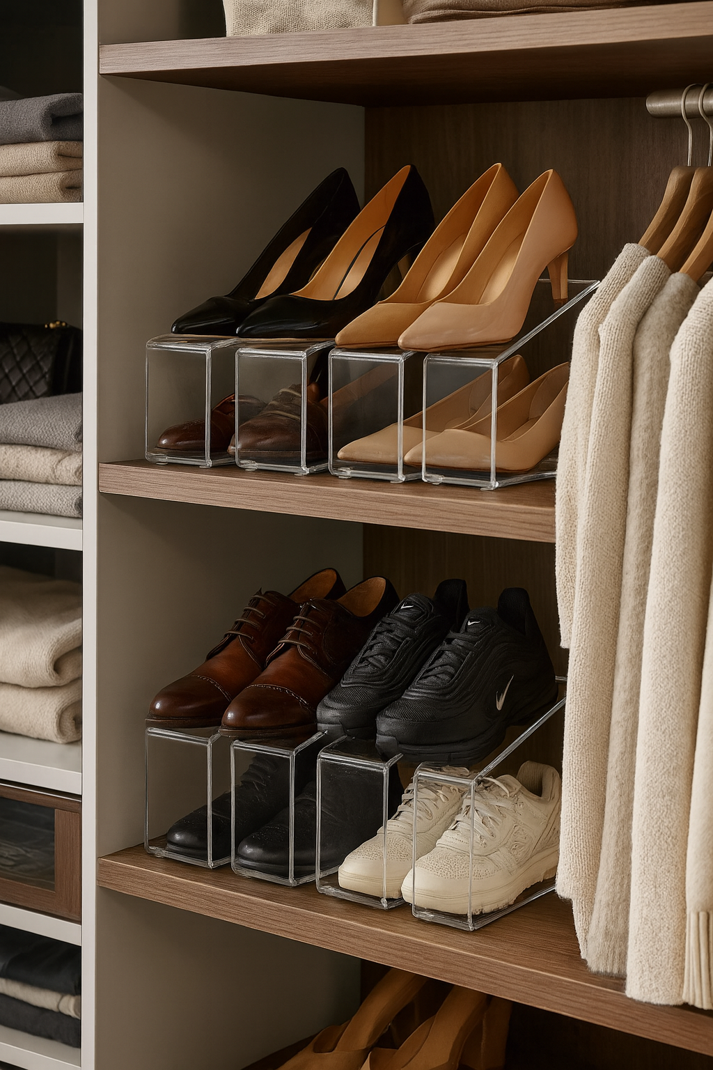 Organizador de Sapatos em Acrílico