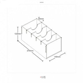 Organizador de Cintos Acrílico Premium